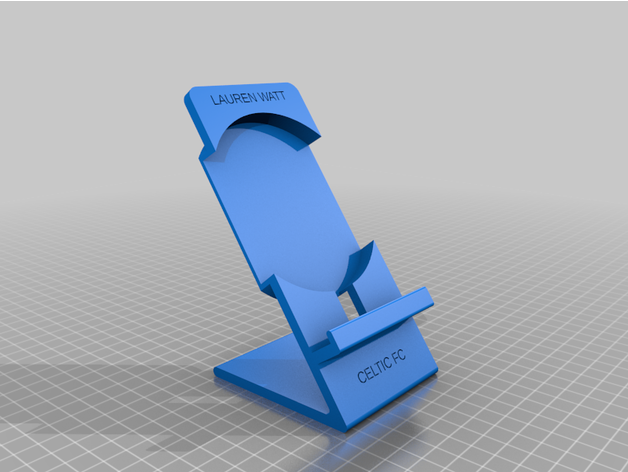 customized qi charging stand lw- ikea livboj 3D print model - Mito3D