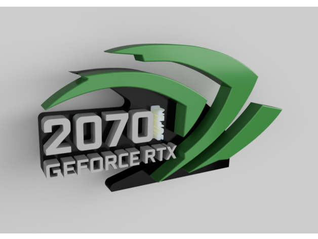 nvidia GPU soutien gtx2070 super 2070 Geforce rtx2070super rtx 3D print model - Mito3D