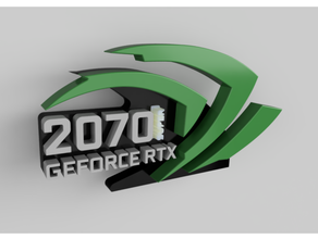 nvidia GPU soutien gtx2070 super 2070 Geforce rtx2070super rtx 3d print model - Mito3D