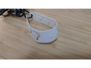 mask adapter key ring 3d print model - Mito3D