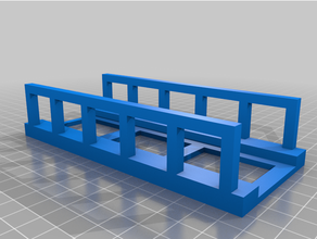 ho ferrocarril puente 3d print model - Mito3D