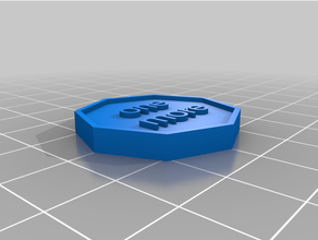sleep decision coin 3d print model - Mito3D