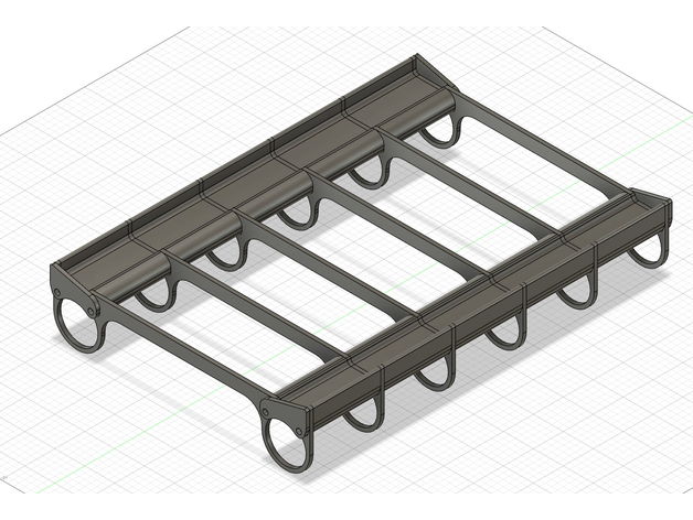 bobine caddie titulaire soutien Ikea Samla 3D print model - Mito3D