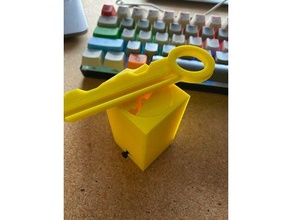 fechadura chave 3d print model - Mito3D