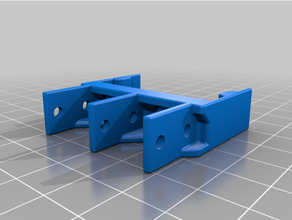 anet a8 cable clip 20x40 frame 3d print model - Mito3D