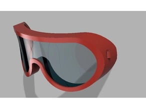covid19glasses coronavírus cara mascarar covid 19 vidro óculos 3d print model - Mito3D