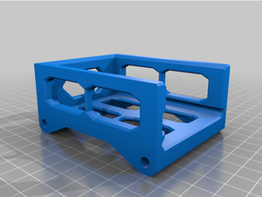 suporte rack mount quadro Armação 3d print model - Mito3D