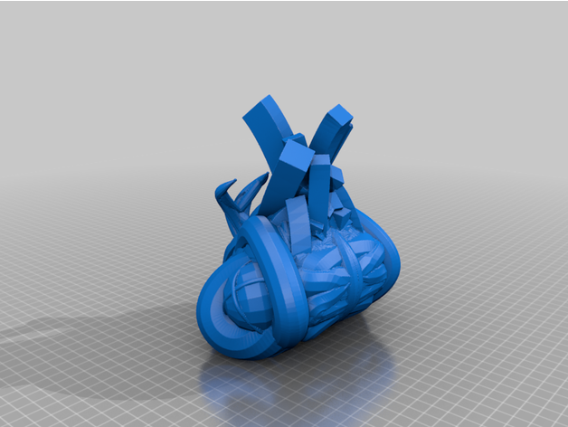 raro polilla escultura 3D print model - Mito3D