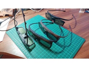 samsung 3d aktif Gözlük ssg 5100gb silâh tamir etmek 3d print model - Mito3D