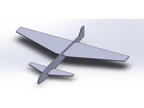 mini avión 1 equipo bricolaje diy construcción rápido juego juguete 3d print model - Mito3D