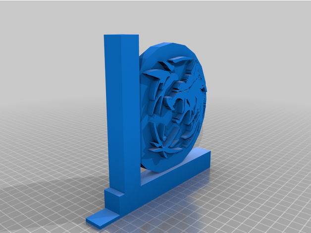 sorceleur serre livres 3D print model - Mito3D