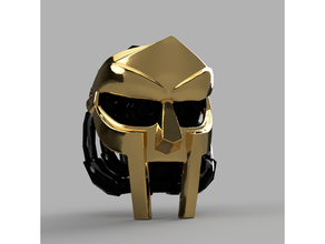 doominion crusader mask - 100 follower milestone 3d print model - Mito3D