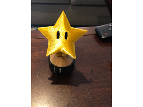 Mario Kart Star Trophäe 3d print model - Mito3D
