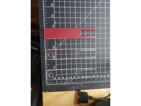 1 pulgada pliegue tenedor 3d print model - Mito3D