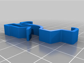 Volant Clip Plastik Anhänger 3d print model - Mito3D