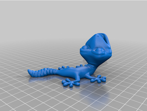 escalade gecko remix 2x 10 6mm trou 3d print model - Mito3D