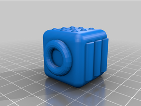 agiter cube 3d print model - Mito3D