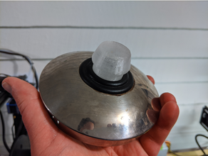 replacement knob coffee percolator cap parts threaded 3d print model - Mito3D