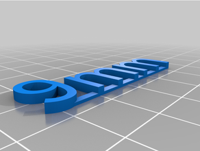9mm label customized 3d print model - Mito3D