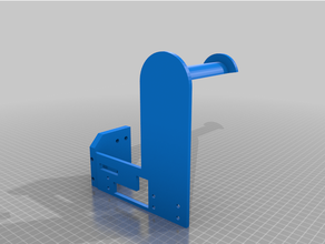 i3 Mega Filament Halter Unterstützung anycubic anycubici3mega Spule i3mega Spulenhalter 3d print model - Mito3D