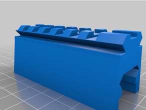rail cover retaliator muzzle 3d print model - Mito3D