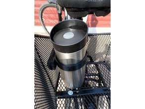 Kaffee Halter Unterstützung thermo Tasse Fahrrad 3d print model - Mito3D