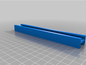nerf rail longue 3d print model - Mito3D