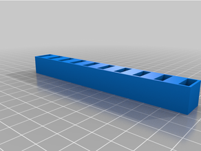 Manitmie angepasst USB Lager Box Abstand parametrisch 3d print model - Mito3D