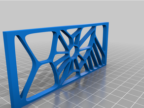 Voronoi Projeto ferramenta estilo rede 3d print model - Mito3D