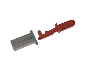 door opener holder clip 3d print model - Mito3D
