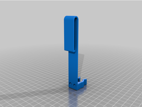 belt clip insta360 stick 3dprintable 3dprinting 3d printable printing onex 3d print model - Mito3D