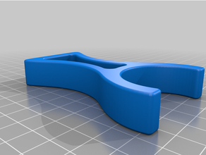 ikea adils snap on espaçador escrivaninha 3d print model - Mito3D