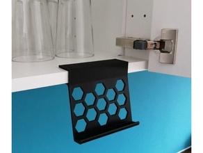 teléfono soporte cocina gabinete ikea smartphone 3d print model - Mito3D