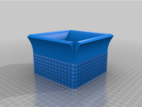 flowerpot 3d print model - Mito3D
