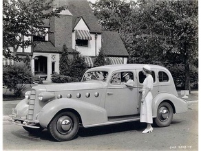 Cadillac salle séries 50 sedan 1935 3d print model - Mito3D