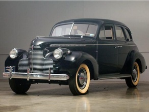 chevrolet special deluxe 4 door sport sedan 1940 1939 1941 40s 50s american car chevy wargame ww2 3d print model - Mito3D