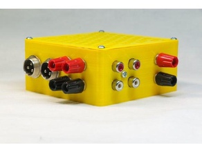 audio power amplifier 2x50w tpa3116d2 sound 3d print model - Mito3D