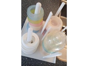 armazenamento mam bottles bebê garrafa 3d print model - Mito3D