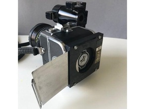 hasselblad dark slide holder 3d print model - Mito3D