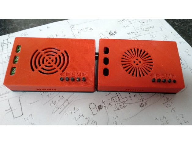 tpa3116 Bluetooth amplificador recinto 3116 50w 50watt borda caso bainha Sanwu 3D print model - Mito3D