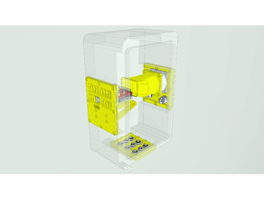 control box arduino uno + cnc shield 3d print model - Mito3D