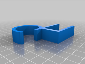 3 4 Schreibtisch Tabelle Draht Clip Kabel leiten Halter Unterstützung Management 3d print model - Mito3D