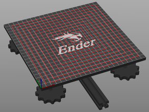 Ender 3 Spiral Prüfung Bett Nivellierung 3d print model - Mito3D