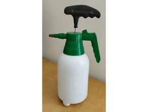 ergonomic hand grip manual plant pressure water sprayer garden handle repair replacement 3d print model - Mito3D