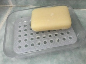 porte savon soap dish 3d print model - Mito3D