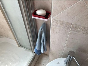 soap towel holder fusion 360 source paper hook 3d print model - Mito3D