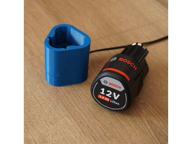 bosch Fachmann 12v Batterie Jack montieren bohren Lipo Kontakte Moekoe 3D print model - Mito3D