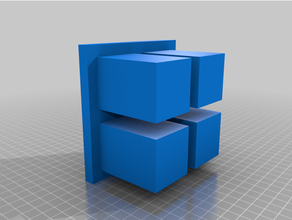 4 suolo blocchi creatore 3d print model - Mito3D
