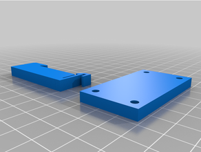 relais vacarme rail monter 3d print model - Mito3D