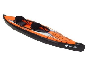 paddel pie adaptador sevylor puntero k2 inflable kayac aire bomba apoyo 3d print model - Mito3D
